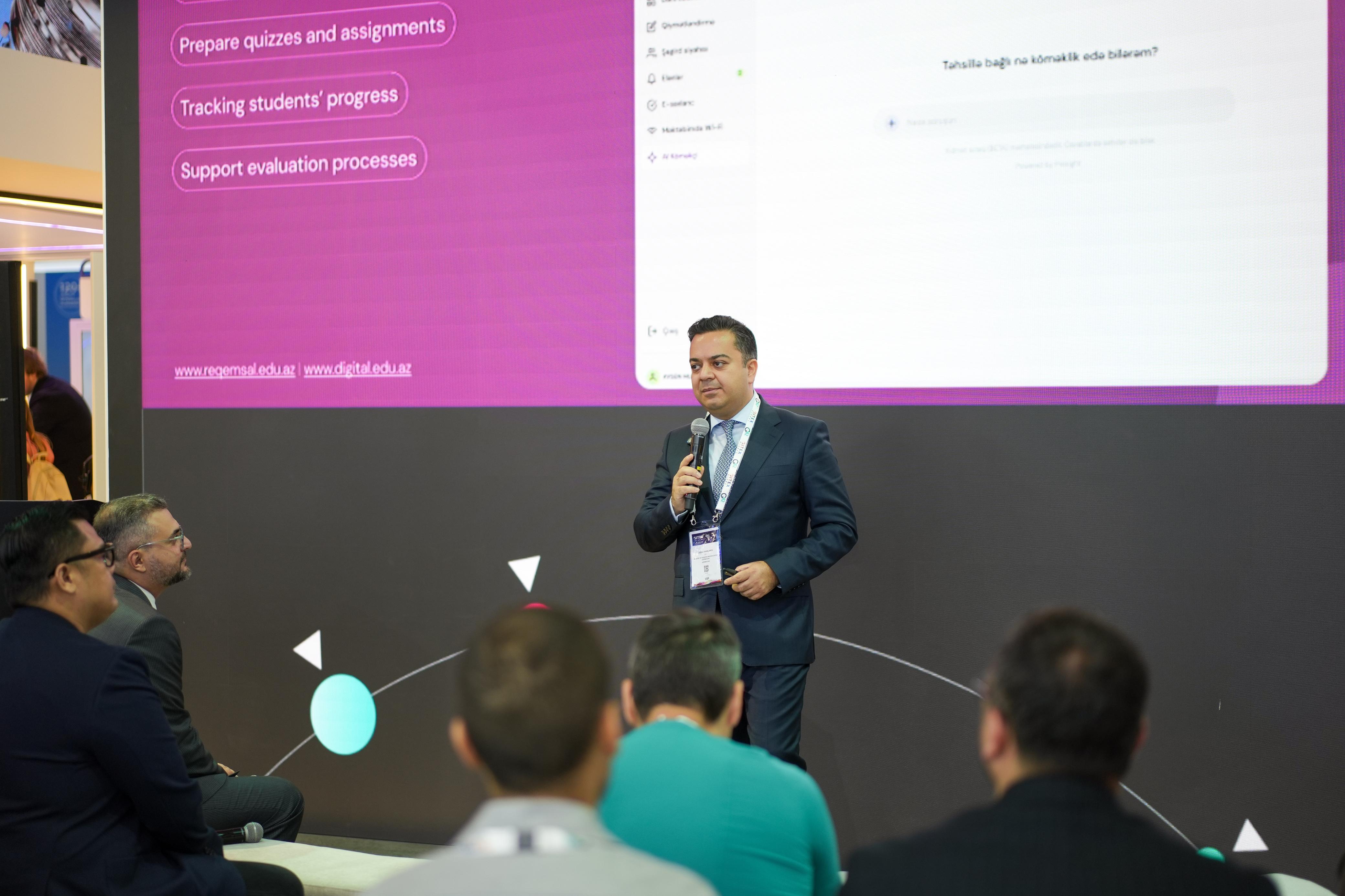 Rəqəmsal Məktəb  layihəsi beynəlxalq “GITEX Global 2025”  sərgisində təqdim olunub